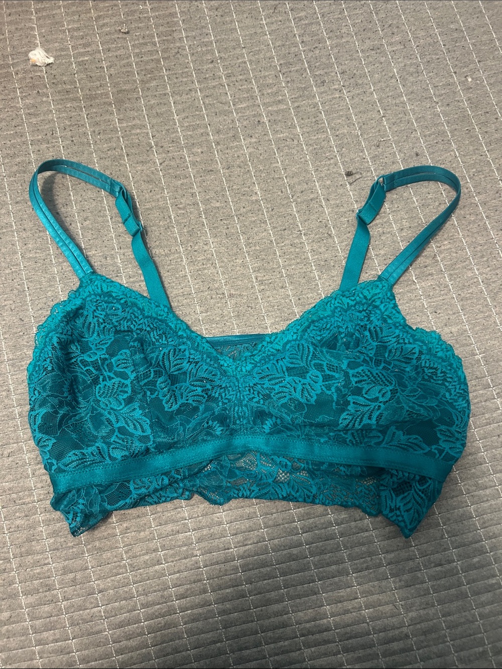 Blue bralette